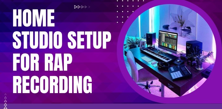 What equipment do I need to create a home studio for recording rap?